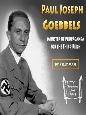 cover image of Paul Joseph Goebbels